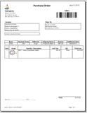 Purchase Order Report With Images